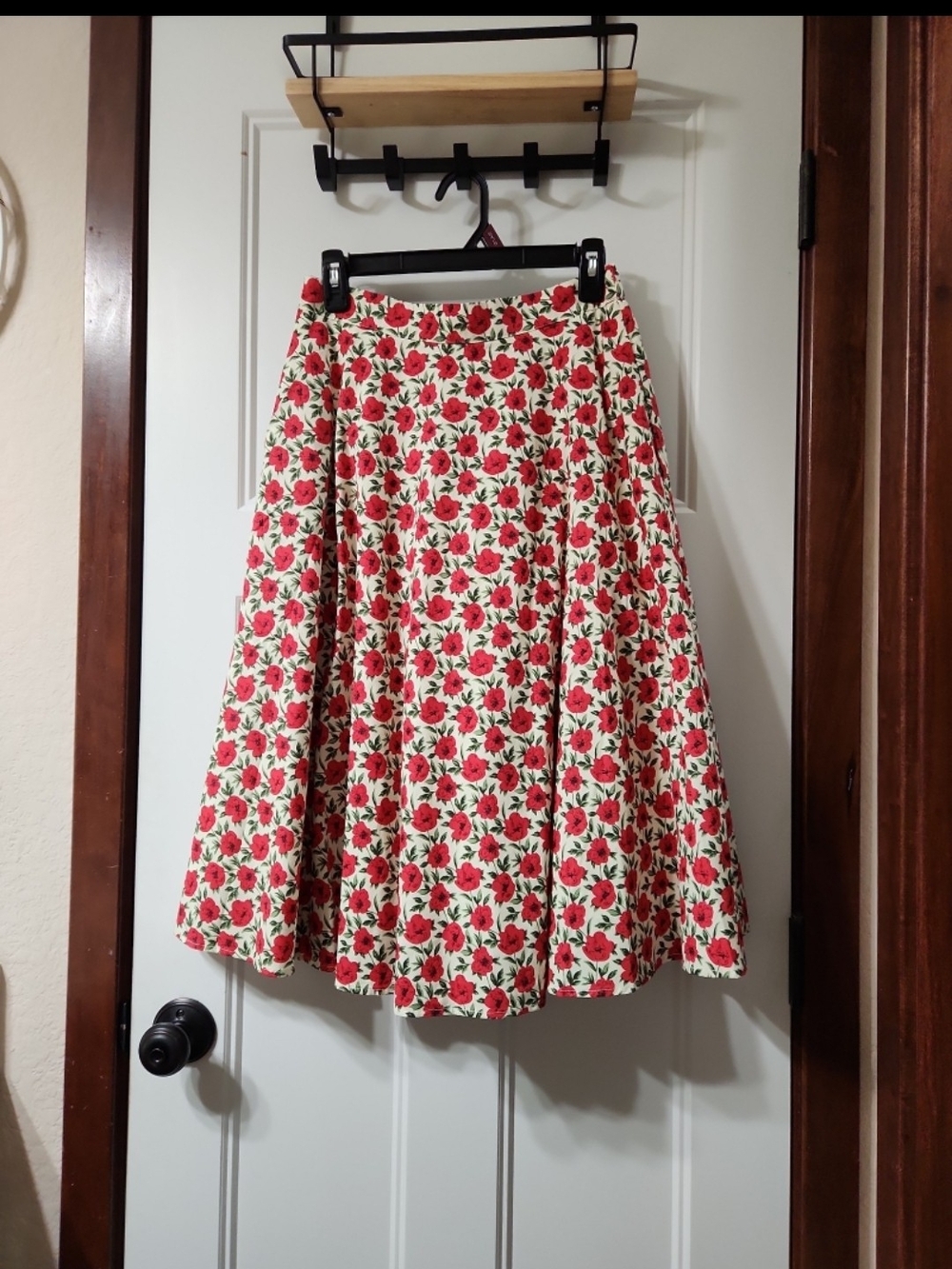NWT Tulip B Red Poppy A-Line Skirt